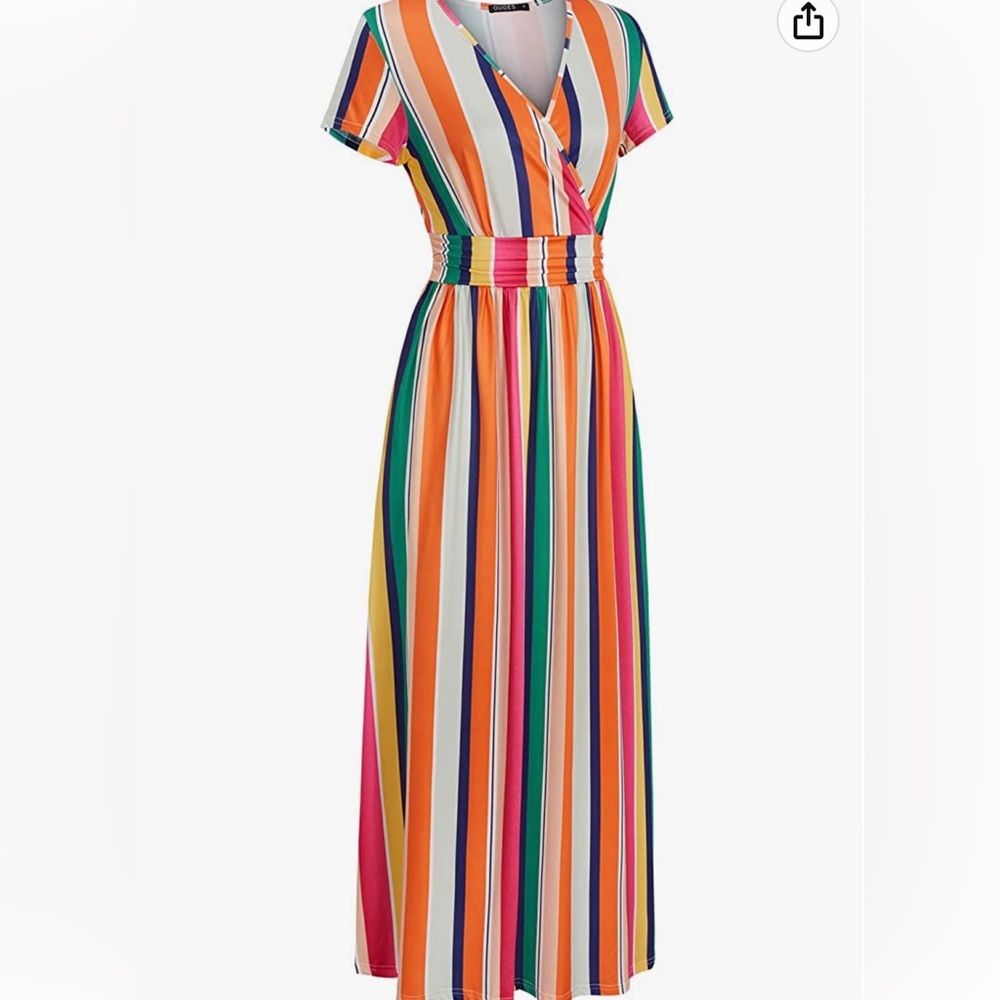 Women’s Maxi Dress Soft Flowy Stretchy with Pockets